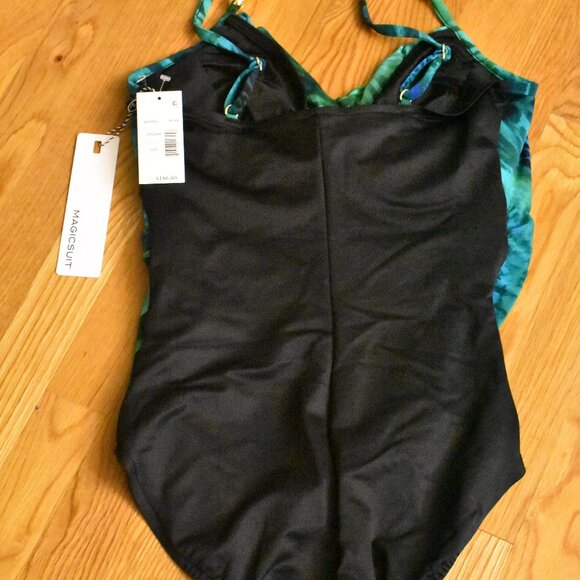 MagicSuit by MiracleSuit Women's Swimwear Louise Underwire Adjustable 1pc/Sz 12 - Picture 5 of 6
